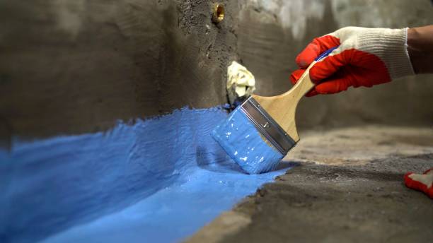 Commercial Vapor Barrier Installation project at a Oxford, AL business property by SJ Waterproofing Pros